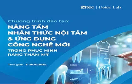 CHƯƠNG TRÌNH ĐÀO TẠO: NÂNG TẦM NHẬN THỨC NỘI TÂM VÀ CHUYỂN GIAO CÔNG NGHỆ PHỤC HÌNH RĂNG THẨM MỸ THÀNH CÔNG NGOÀI MONG ĐỢI